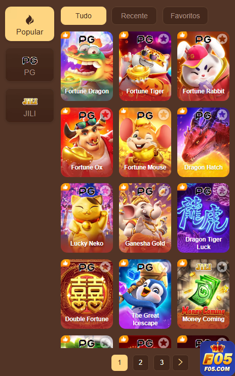 Jogos Certificados f05.com