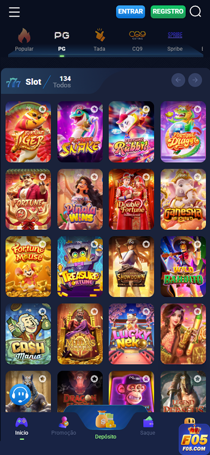 Prêmios Jogos f05.com